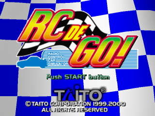 D title screen for Playstation